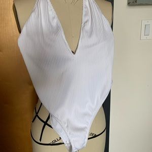 Forever 21 Low Back Swim Suit
